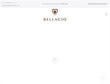 Tablet Screenshot of bellagiojewellers.co.za